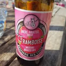 Bière framboise de La Brasserie des Cuves